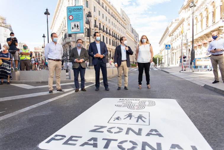 Imaginea articolului Fără maşini în centrul Madridului. Puerta del Sol, kilometrul 0 al Capitalei Spaniei, este acum o zonă liberă de maşini