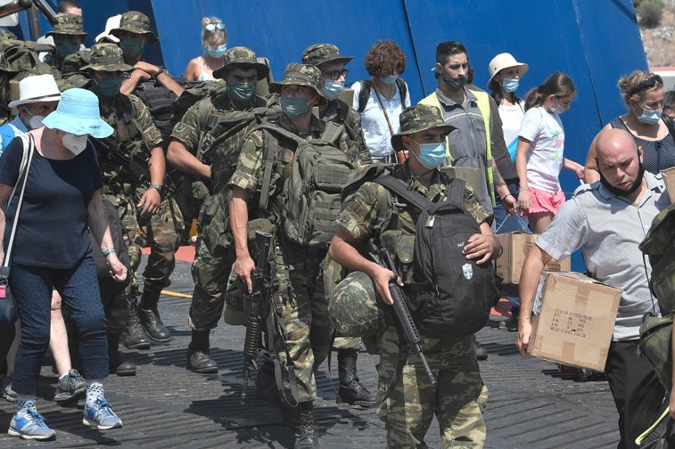 Imaginea articolului Ankara e revoltată de prezenţa unor militari greci în Kastellorizo, Cere demilitarizarea insulei 