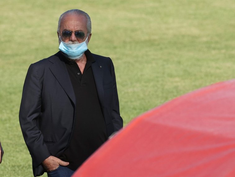 Imaginea articolului Preşedintele clubului italian de fotbal Napoli, De Laurentiis, a fost confirmat cu noul coronavirus