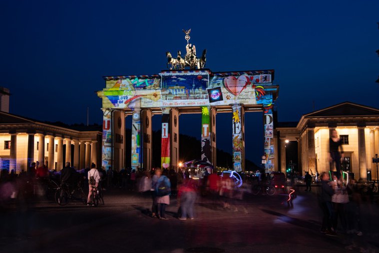 Imaginea articolului Oraşul Berlin capătă culoare. A început Festivalul Luminilor