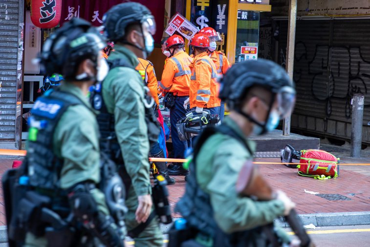 Imaginea articolului Proteste în Hong-Kong, poliţiştii au arestat 74 de persoane