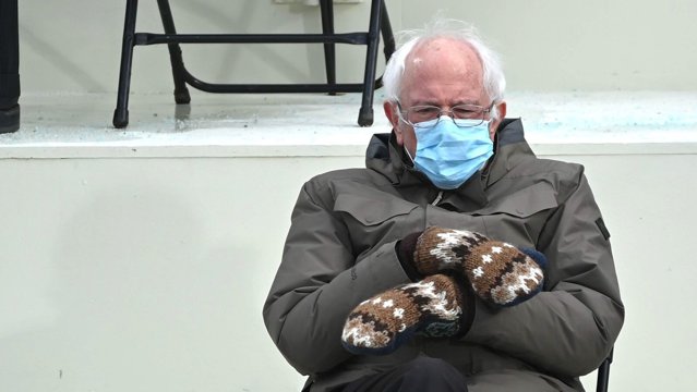 Bernie Sanders brings fashion.  His “annoying” dress