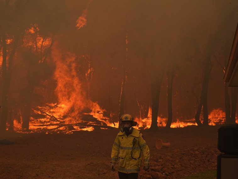 Imaginea articolului Mii de oameni din Australia sunt evacuaţi din case din cauza incendiilor de vegetaţie