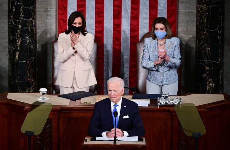 Imaginea articolului Joe Biden a ţinut primul discurs în Congresul SUA. Promisiunile preşedintelui american