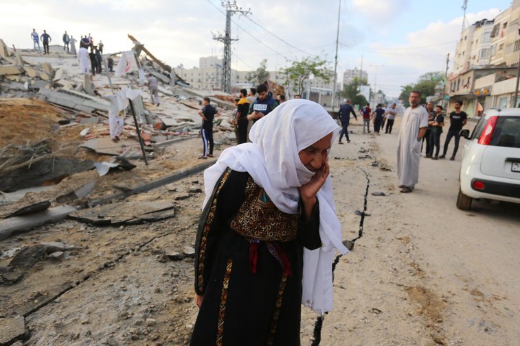 Imaginea articolului Bilanţul conflictului dintre Israel şi Fâşia Gaza. 1.600 de rachete a  tras Gaza asupra Israelului şi peste 80 de palestinieni au fost ucişi