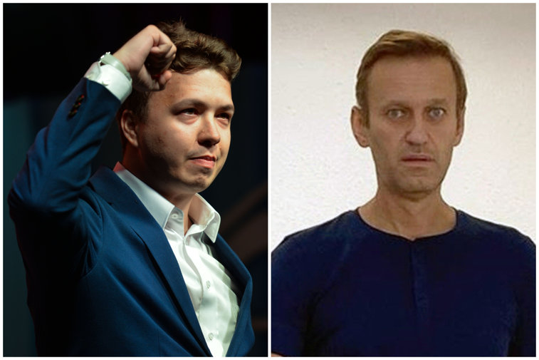 Imaginea articolului Aterizarea forţată din Belarus aminteşte de cazul Navalnîi. Roman Protaşevici, arestat pe aeroportul din Minsk, riscă pedeapsa cu moartea