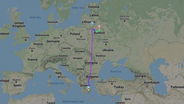 Imaginea articolului Avionul deturnat, informaţii contradictorii. Discuţia dintre dispecer şi echipajul Ryanair, versiuni diferite ale aterizării forţate în Belarus