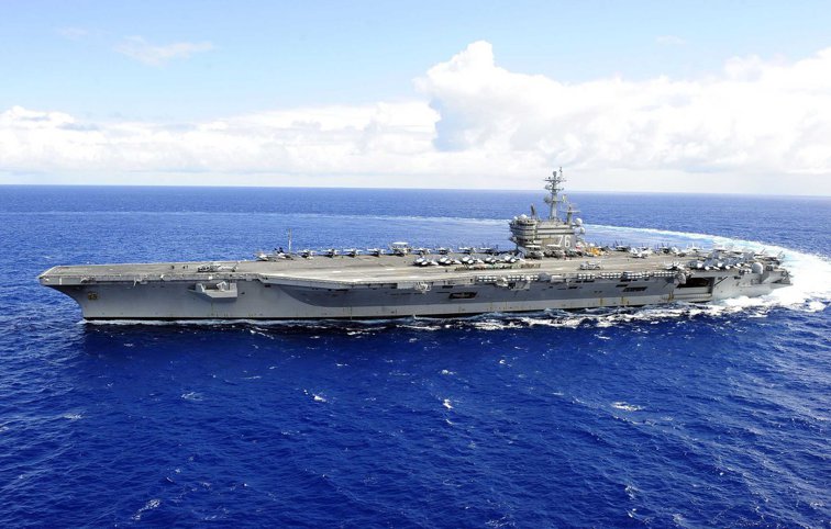 Imaginea articolului Marina SUA a trimis un portavion în Marea Chinei de Sud, pe fondul tensiunilor dintre Washington şi Beijing