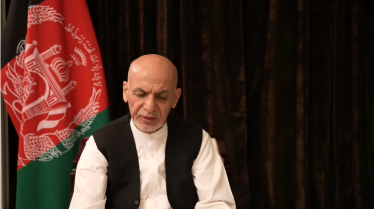 Imaginea articolului VIDEO Preşedintele Ashraf Ghani spune că vrea să revină în Afganistan. „Dacă aş fi rămas, aş fi asistat la vărsare de sânge în Kabul”