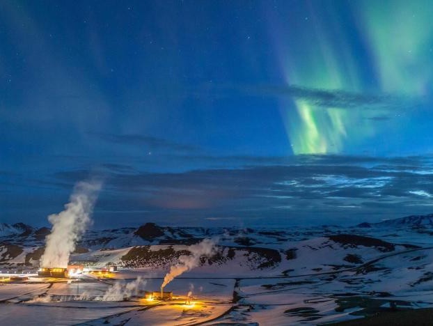 Imaginea articolului O echipă de cercetători internaţionali vor să foreze în inima vulcanului Krafla, din Islanda. Valoarea proiectului:100 de milioane de dolari