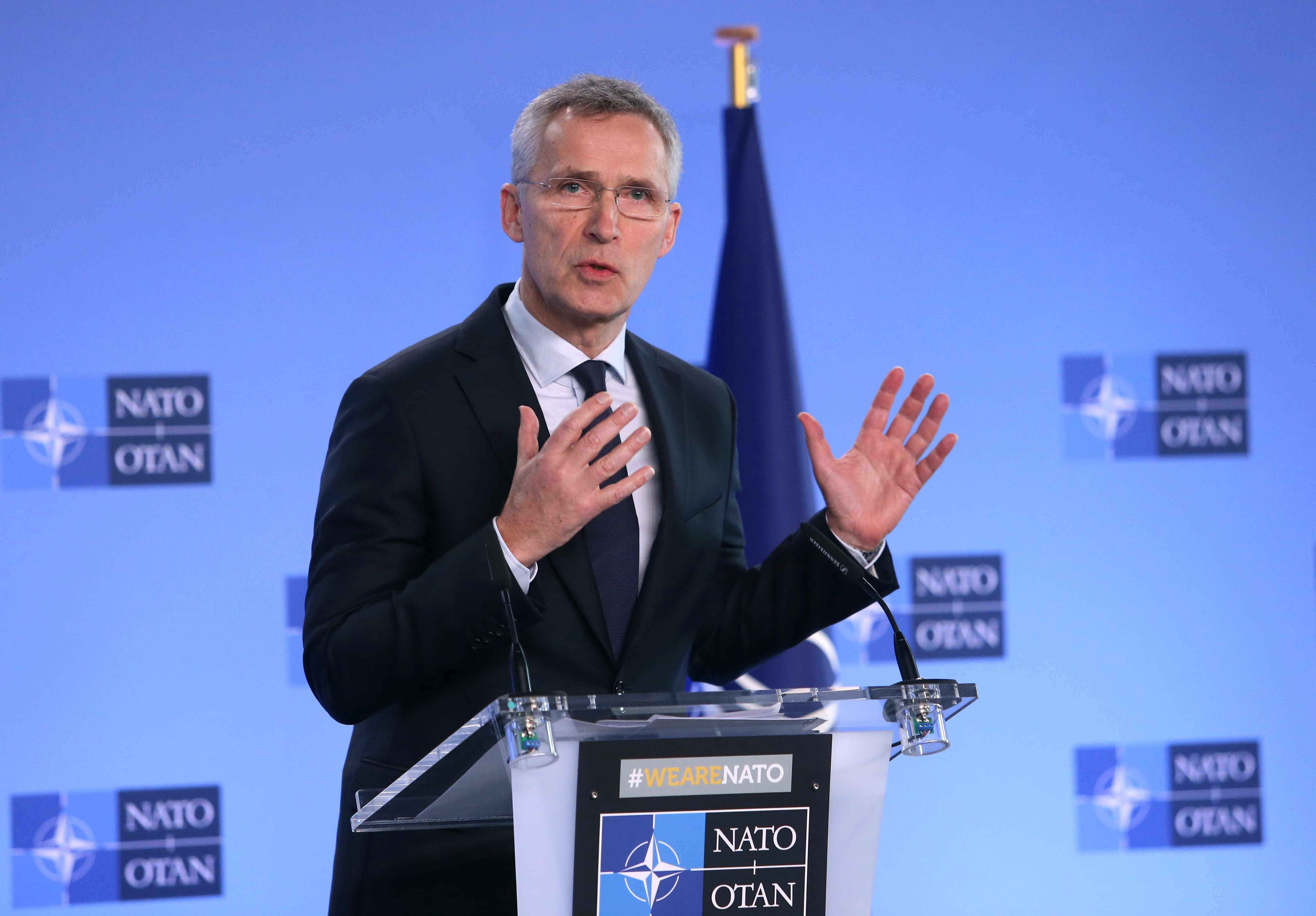 Secretar general NATO: Rusia trebuie să îşi retragă forţele din Moldova, Georgia şi Ucraina unde au fost desfăşurate fără (...)