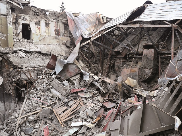 Imaginea articolului Primar: Mariupolul se va confrunta cu o catastrofă în materie de sănătate şi salubritate