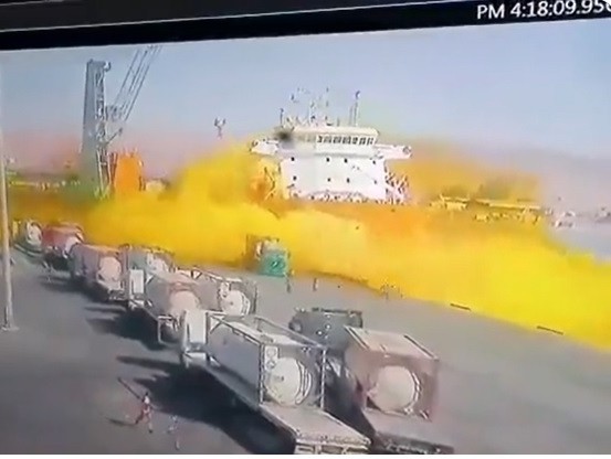 Imaginea articolului 13 persoane au murit şi 251 au fost rănite în urma unei scurgeri de gaze toxice în Iordania VIDEO