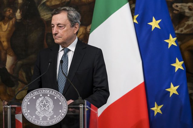 Crisi politica in Italia.  Il governo di Roma annuncia che giovedì Mario Draghi visiterà il palazzo presidenziale