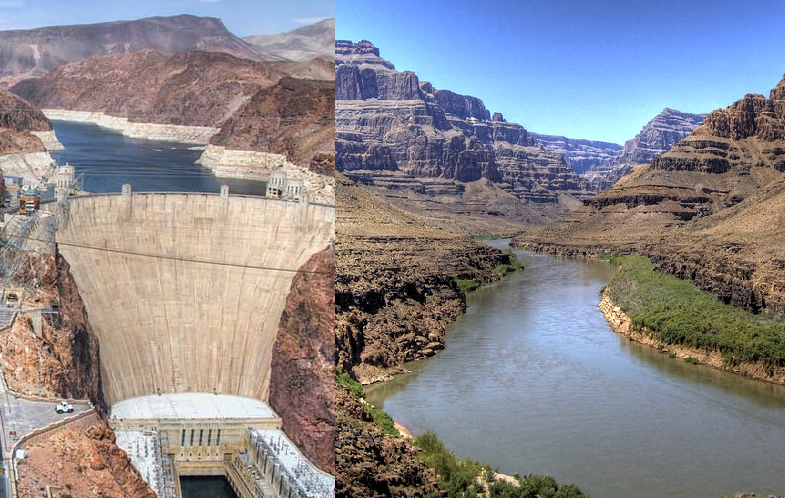 Criza apei ia amploare în America din cauza secetei. Nivelul apei din râul Colorado şi lacul Mead este în (...)