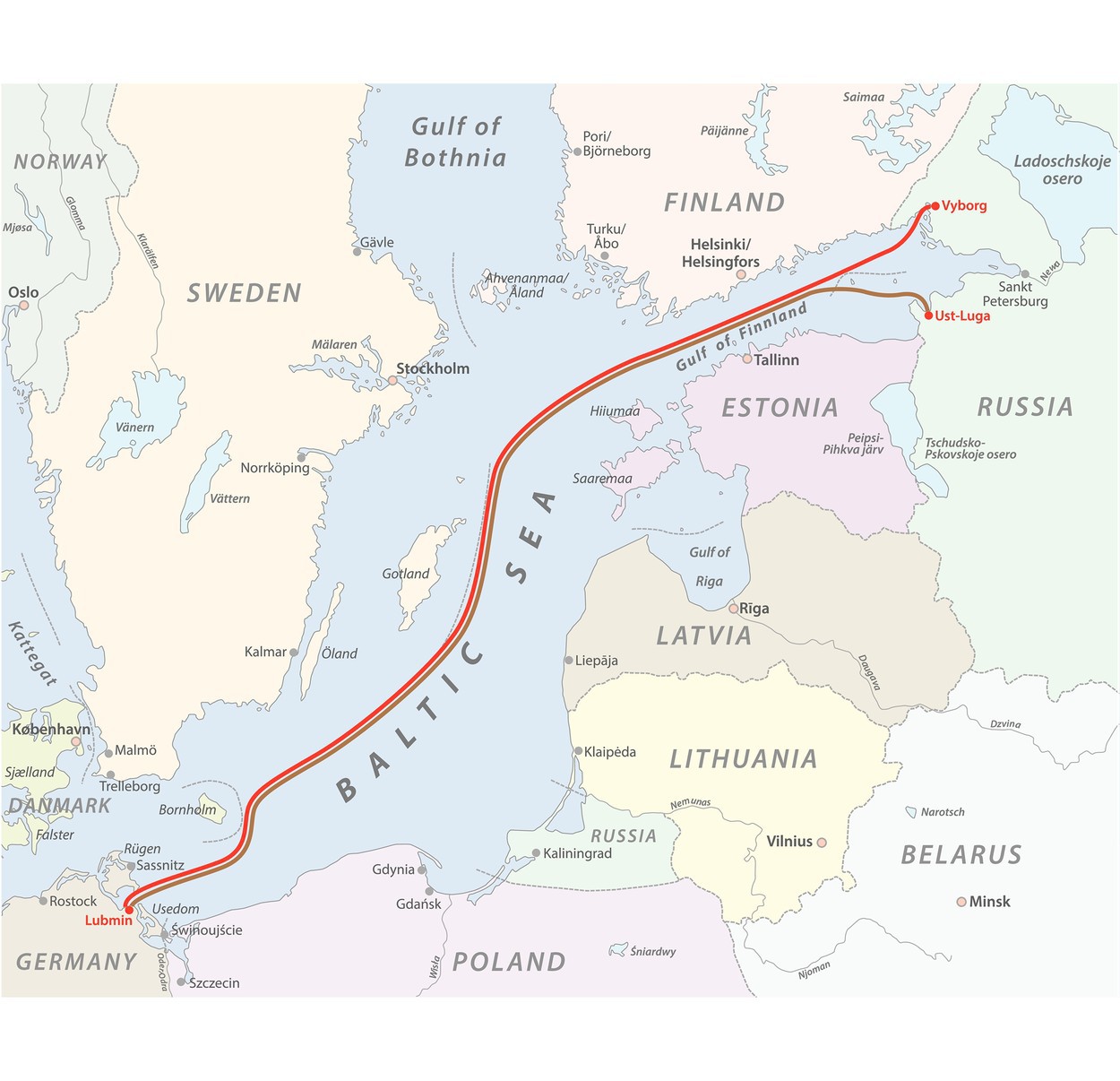 Poliţia suedeză a început o anchetă privind scurgerile din conductele Nord Stream
