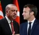 Imaginea articolului Erdogan, despre Macron: "Soţiile noastre se înţeleg bine, nu şi noi" / Preşedintele a propus în glumă aderarea Franţei la Consiliul Turcic / Reacţie ironică a lui Macron