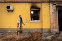 Imaginea articolului Mai multe persoane au furat o pictură murală a lui Banksy în Ucraina