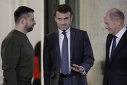 Imaginea articolului Italia, deranjată de întâlnirea organizată de Macron, Scholz şi Zelenski / Parisul evocă un "rol special"