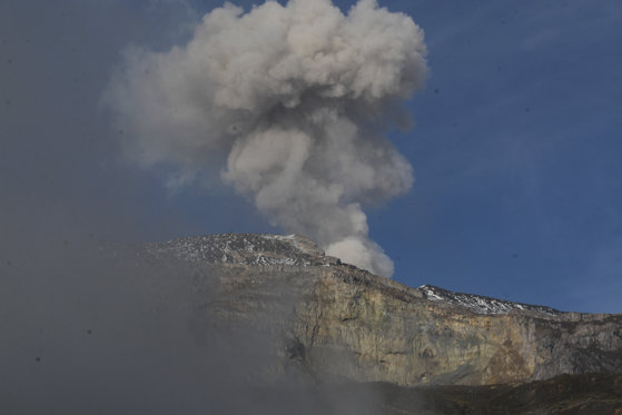 Imaginea articolului Un vulcan din Columbia ar putea erupe în câteva zile