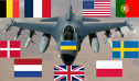 Imaginea articolului S-a format Coaliţia F-16 pentru Ucraina. Sunt nouă ţări care vor să livreze avioane statului invadat de Rusia 