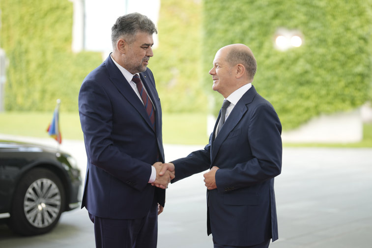 Imaginea articolului Olaf Scholz salută relaţiile dintre Germania şi România şi cere consolidarea flancului estic al NATO