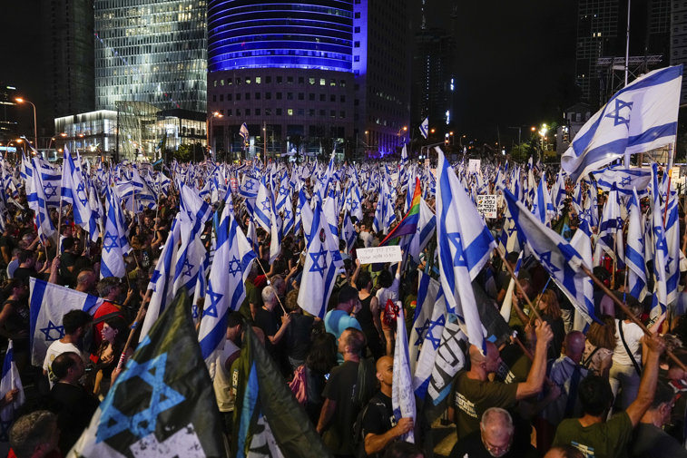 Imaginea articolului Noi proteste în Israel, din cauza planului de reformare a sistemului judiciar