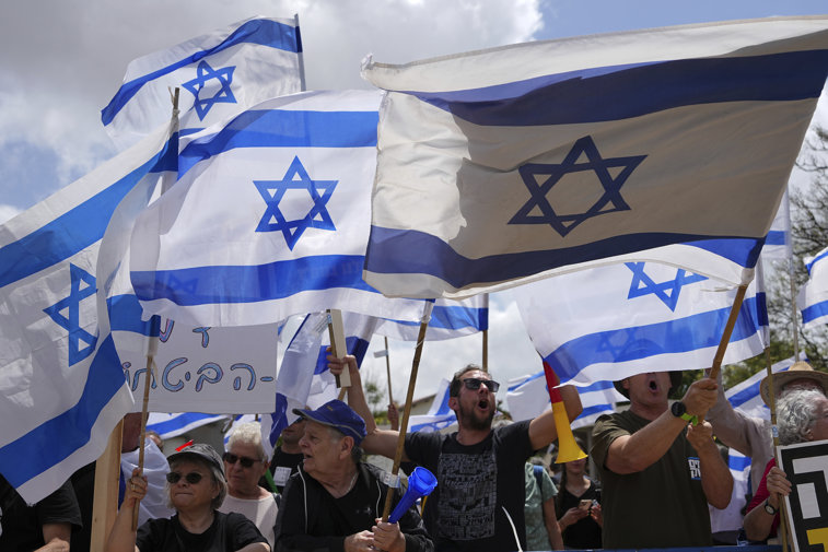 Imaginea articolului Noi proteste, în Israel, faţă de iniţiativele de reformare a sistemului judiciar