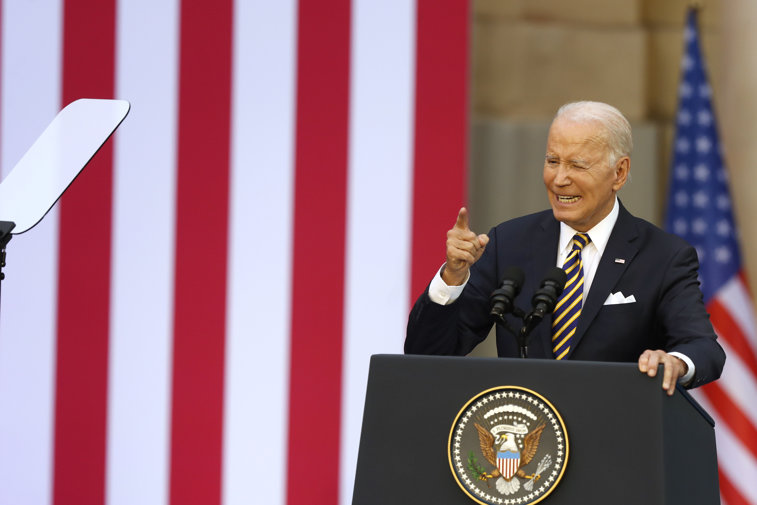 Imaginea articolului NYT: Biden asumă angajamente pe termen lung pentru Ucraina, dar în SUA urmează alegeri 