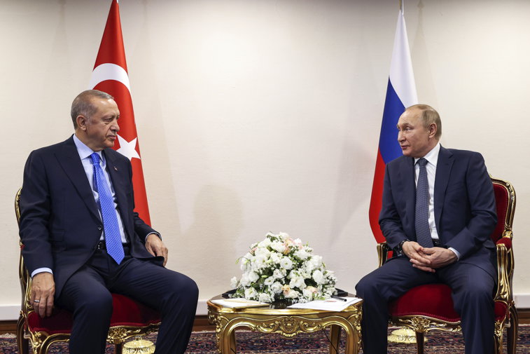 Imaginea articolului Erdogan afirmă că Putin este favorabil prelungirii Acordului privind transporturile cerealelor