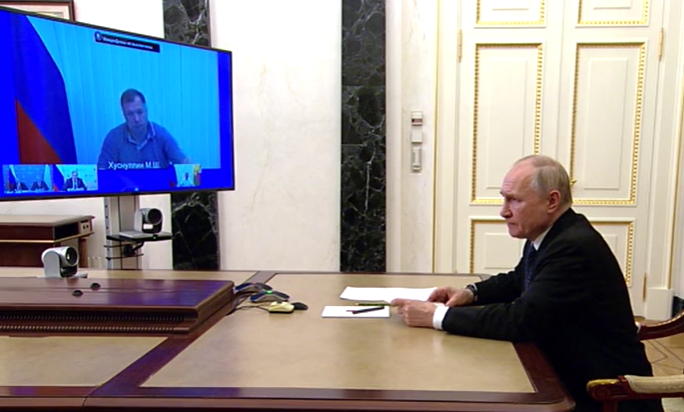 Imaginea articolului Kremlin: Vladimir Putin va participa prin videoconferinţă la summitul BRICS