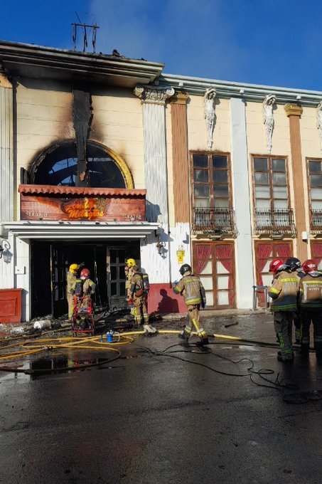 Imaginea articolului Incendiu într-un club de noapte din Murcia, în Spania. Cel puţin 13 persoane au murit