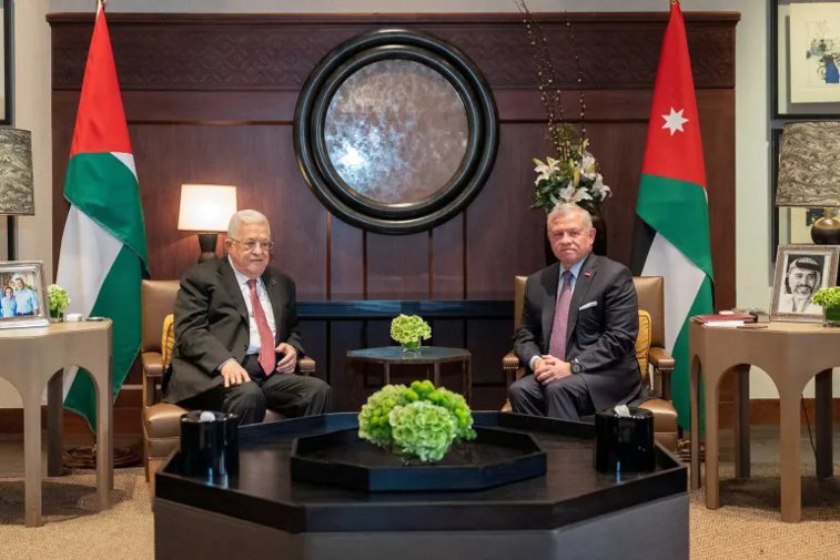 Imaginea articolului Abbas se întâlneşte cu regele Iordaniei: ,,Renunţăm la violenţă"