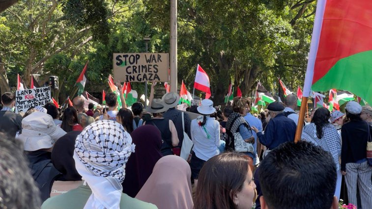 Imaginea articolului Mii de persoane au participat la mitinguri pro-palestiniene în Australia
