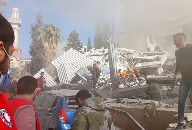 Imaginea articolului Israelul a distrus un comandament al Gardienilor Revoluţiei din Iran din apropiere de Damasc, capitala Siriei