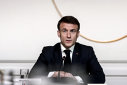 Imaginea articolului Macron afirmă că şi-a "cântărit şi măsurat" cuvintele când a vorbit despre o eventuală trimitere de trupe în Ucraina