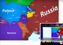 Imaginea articolului Medvedev a prezentat din nou harta de propagandă. Omul lui Putin a împărţit Ucraina între Rusia, Polonia, România şi Ungaria