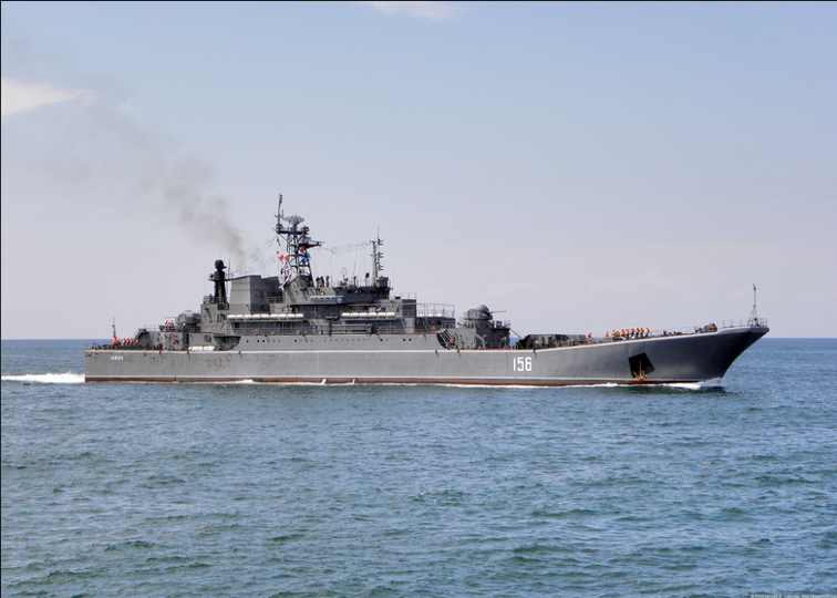 Imaginea articolului Armata ucraineană afirmă că a lovit două nave de război ruseşti în atacul asupra peninsulei Crimeea