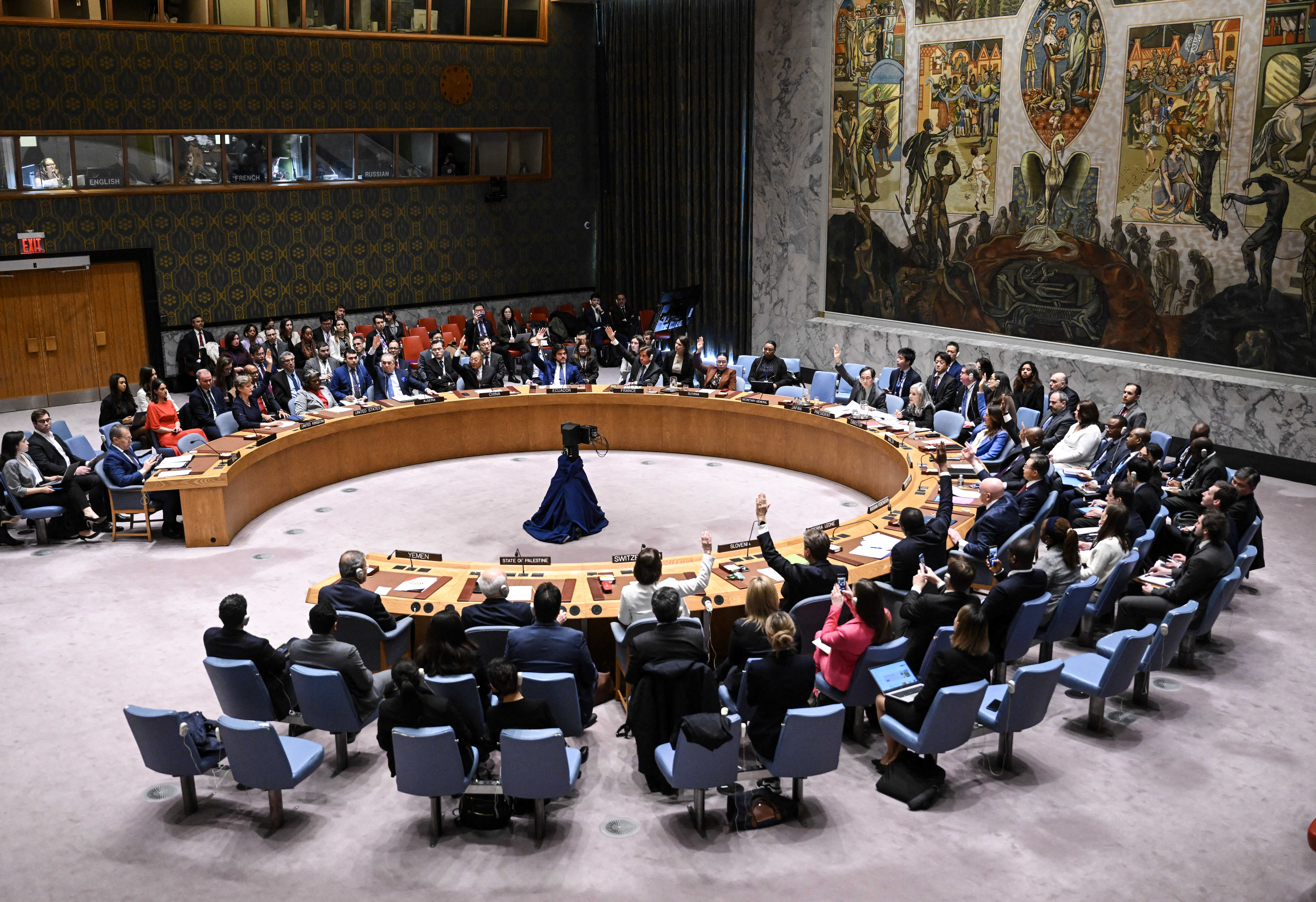 Consiliul de Securitate al ONU va vota vineri dacă primeşte Palestina în organizaţie