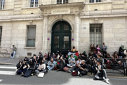 Imaginea articolului Demonstraţie pro-palestiniană la Sorbona. Sediul principal al universităţii a fost închis