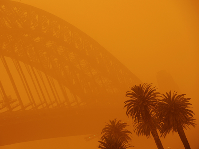 Imaginea articolului FurtunÄ de nisip Ã®n Sydney Åi incendii Ã®n statul Queensland - VIDEO, GALERIE FOTO
