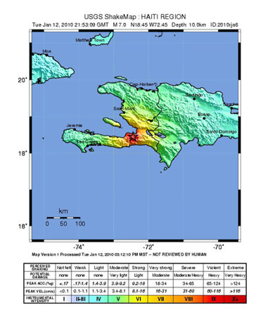 Cutremur puternic în Haiti