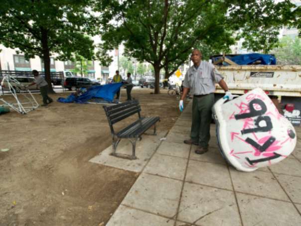 Imaginea articolului Mişcarea Occupy DC devine o amintire: Ultimele corturi au fost strânse din centrul Washingtonului