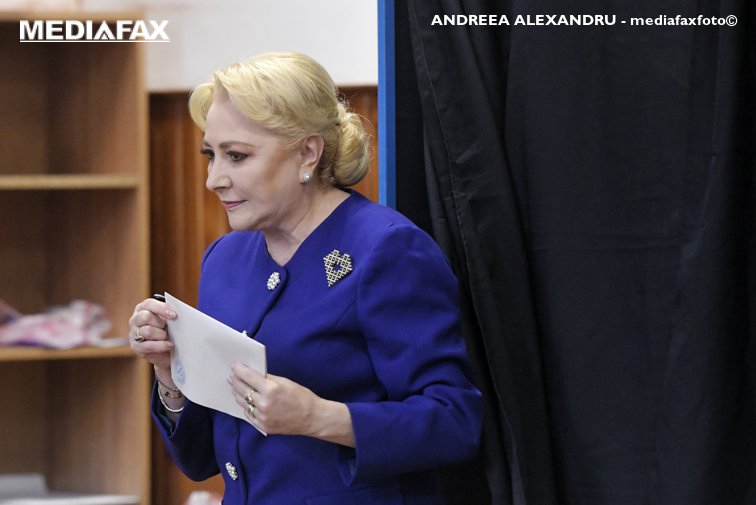 Imaginea articolului Alegeri prezidenţiale 2019. Viorica Dăncilă: Am votat pentru o Românie a bunăstării, o Românie sigură şi demnă - VIDEO
