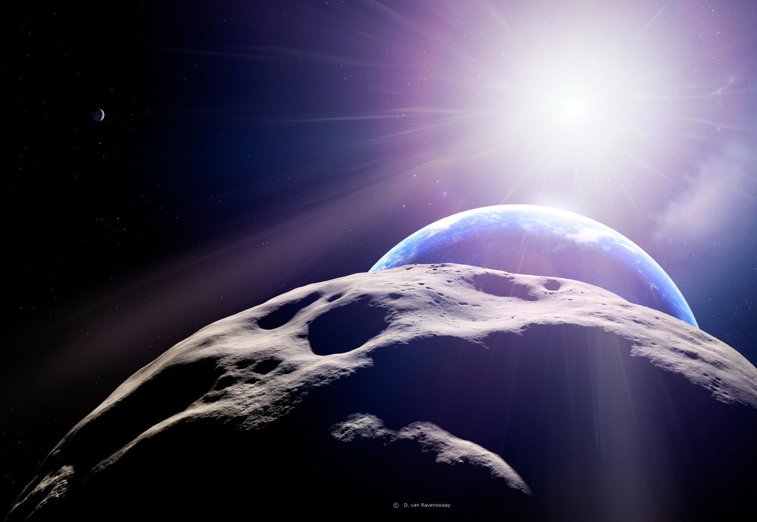 Imaginea articolului Un asteroid ar putea lovi Pământul în anul 2068