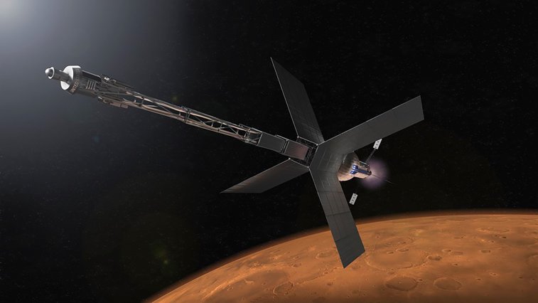 Imaginea articolului NASA vrea să ajungă pe Marte cu rachete propulsate nuclear