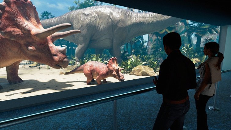 Imaginea articolului O grădină zoologică din Australia oferă vizitatorilor ocazia de a interacţiona cu animale realizate din lasere 