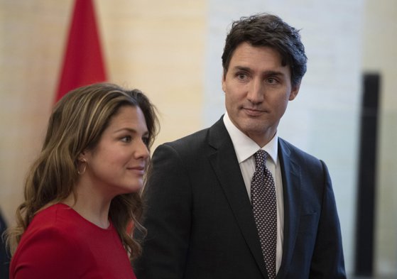 Imaginea articolului Sophie, soţia premierului canadian Justin Trudeau, a fost diagnosticată cu noul coronavirus