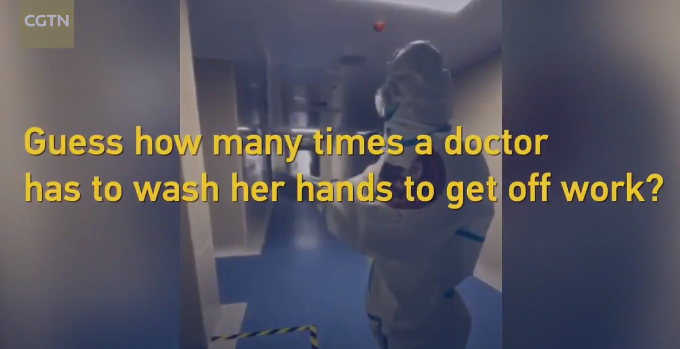 Imaginea articolului VIDEO: De câte ori se spală pe mâini un medic înainte de a pleca de la muncă 