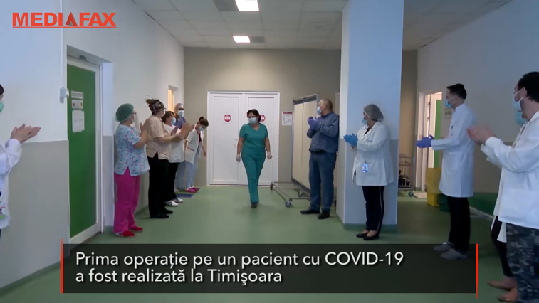 Imaginea articolului În Timişoara s-a realizat prima operaţie pe un pacient cu COVID-19